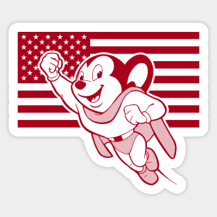 MIGHT - 4th of July Sticker